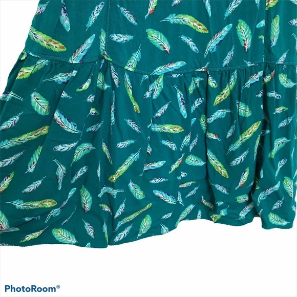 AEROPOSTALE Feather Woven Tank Dress Sundress XS - Picture 3 of 8